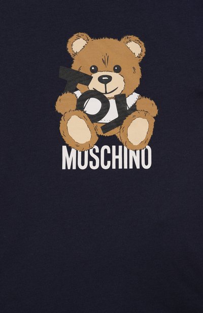 Хлопковая футболка MOSCHINO, арт. MUM04G/LAA03, фото 3