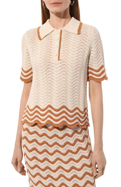 Хлопковое поло ZIMMERMANN, арт. 8694TRS243, фото 3