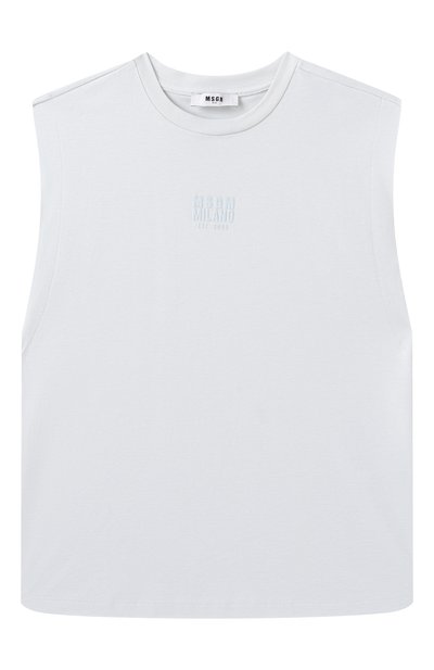 Хлопковая майка MSGM KIDS, арт. S5MSJUTH171