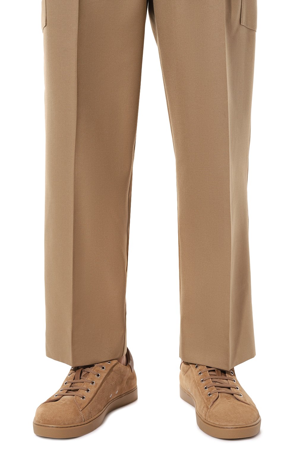 Замшевые кеды GIANVITO ROSSI, арт. S26340.M1CAM.SUECAML, фото 3