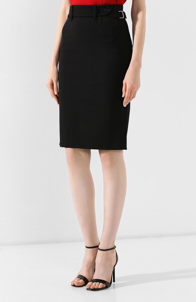 Юбка из смеси вискозы и шерсти REDVALENTINO, арт. SR3RAB60/WBP, фото 3