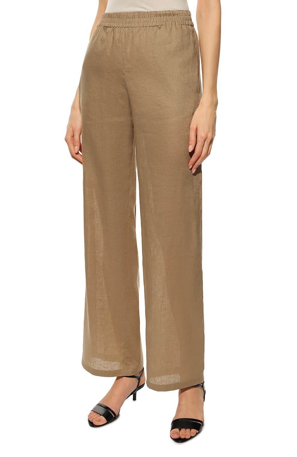Льняные брюки EMPORIO ARMANI, арт. INP2PT/I2057, фото 3