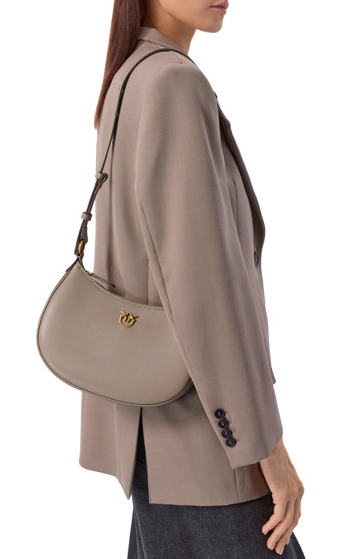 Сумка Half Moon Love mini Pinko 102790/A0F1 Бежевый  102790/A0F1 Фото 2