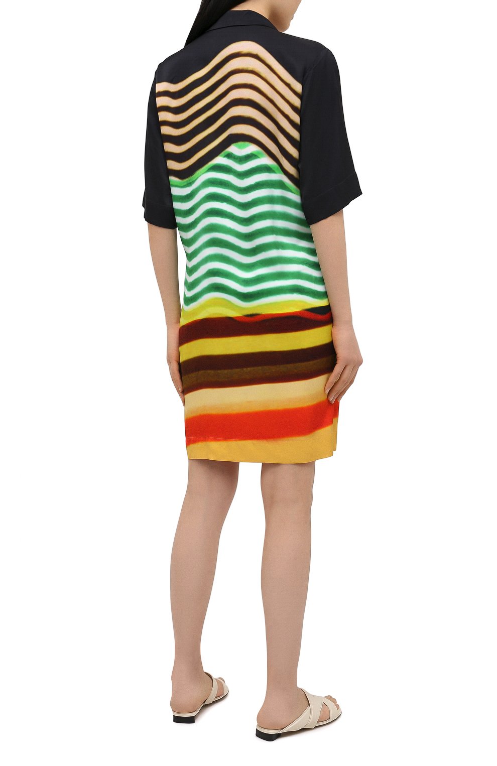 Платье из вискозы DRIES VAN NOTEN, арт. 211-30713-2092, фото 4