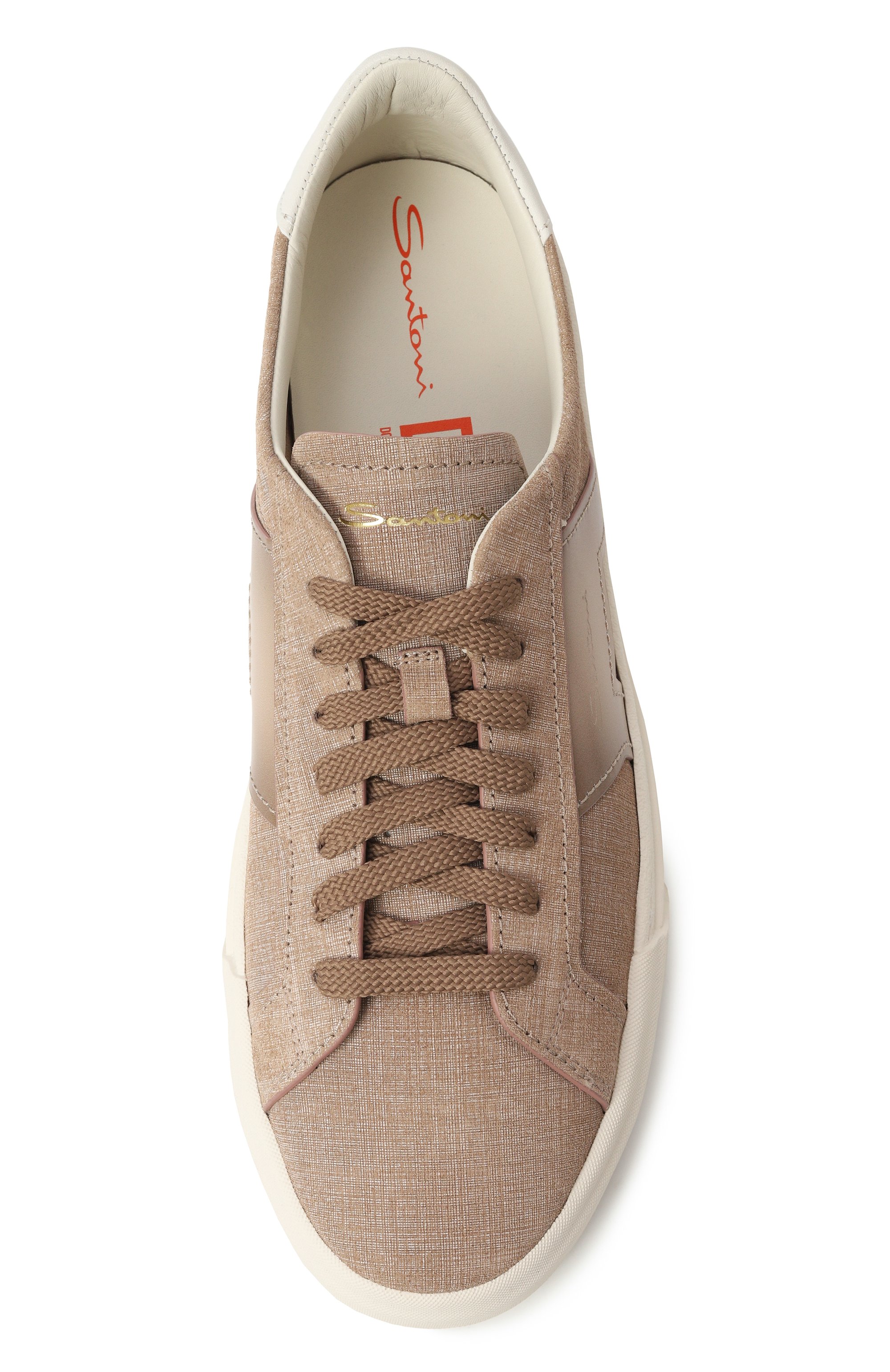 Замшевые кеды gloria SANTONI, арт. MBGG21964PNNCFCT, фото 6