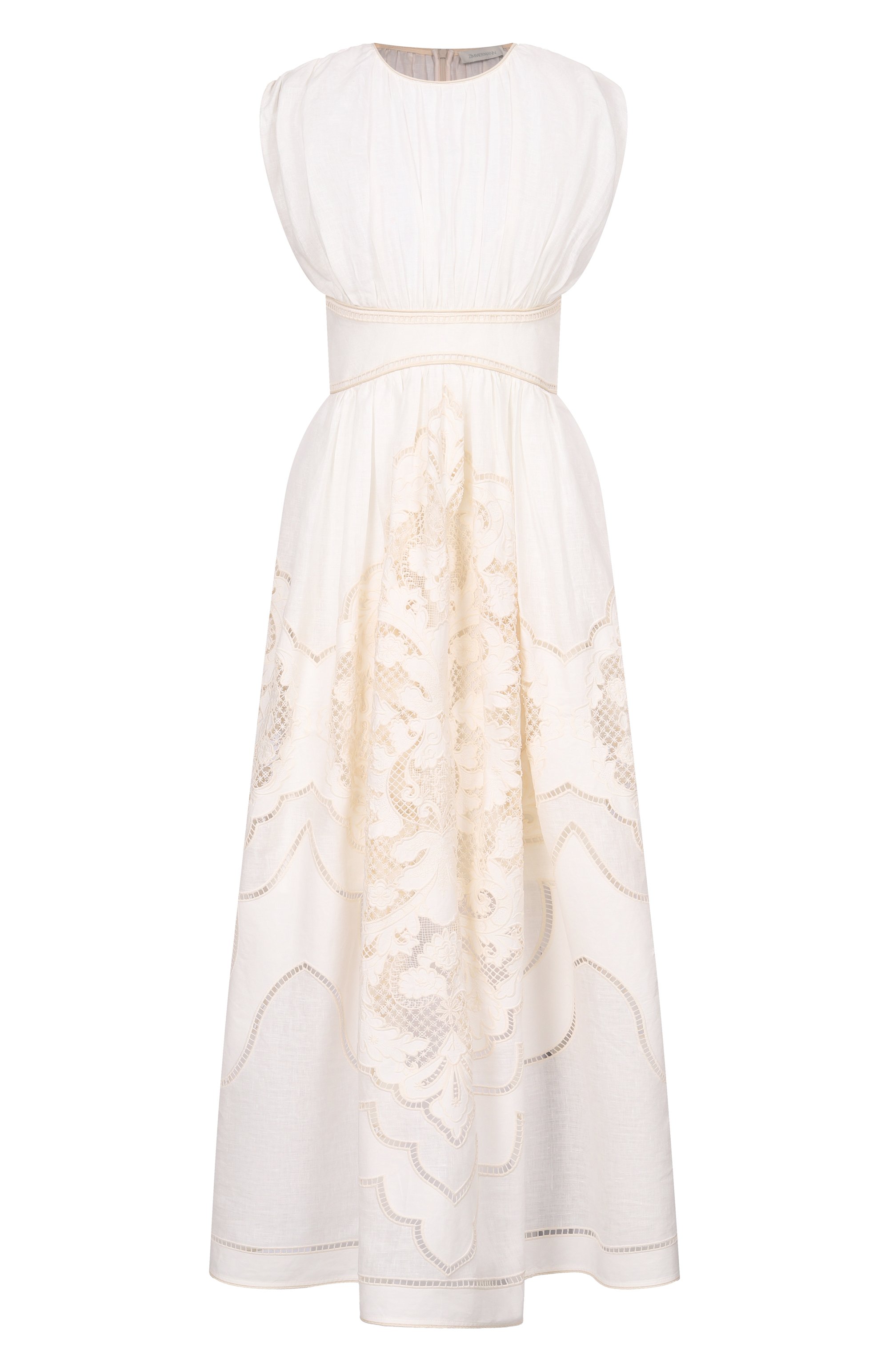 Льняное платье ZIMMERMANN, арт. 5972DRS263, фото 1