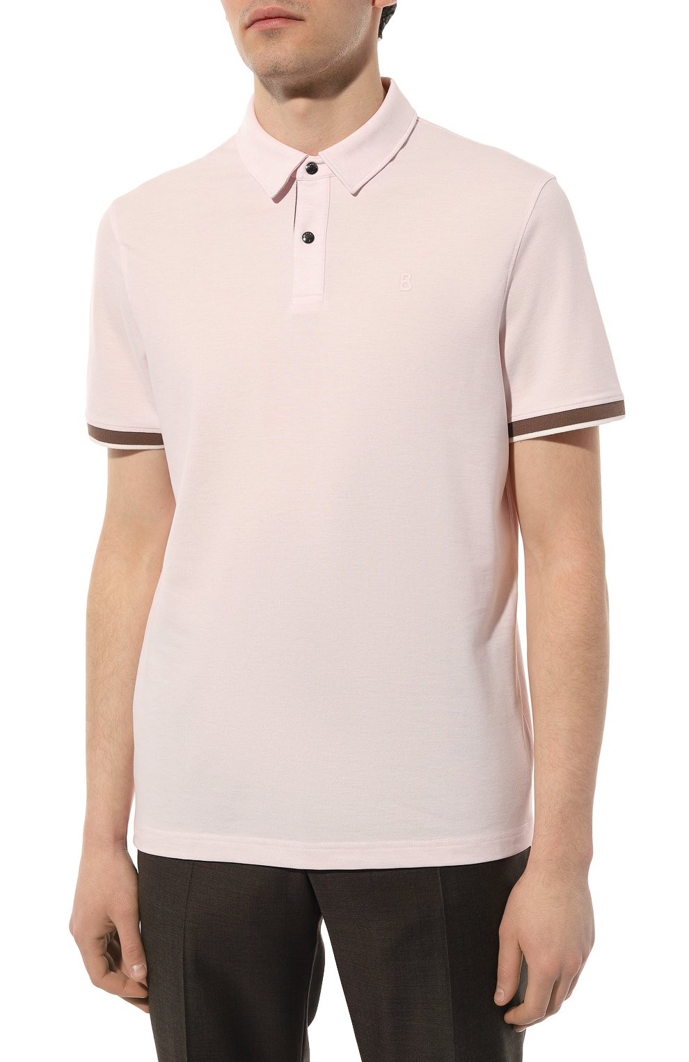 Поло BOGNER розового цвета по цене 15800 руб., арт. 58172727, фото 3 Поло BOGNER, арт. 58172727, фото 3