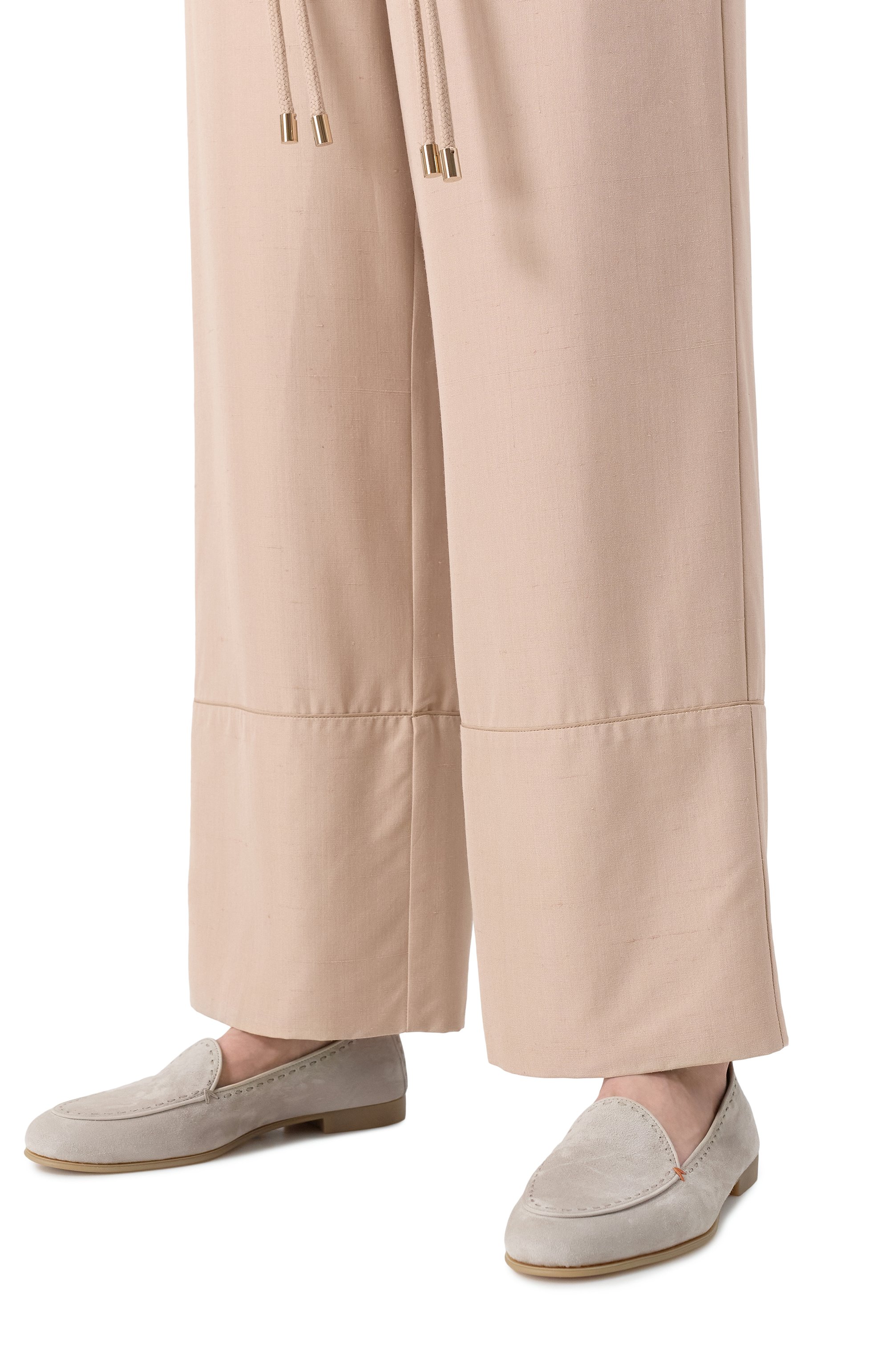 Замшевые лоферы SANTONI, арт. WUVG71604G0MTPFY, фото 3