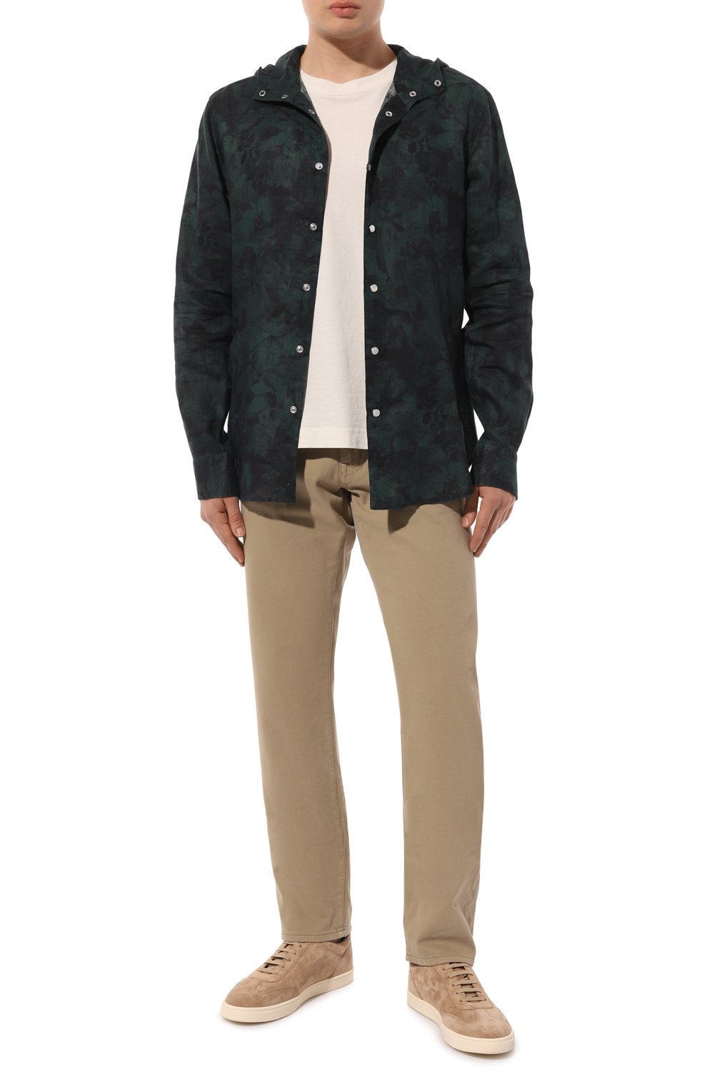 Льняная рубашка KITON, арт. UMCMARH08868, фото 2