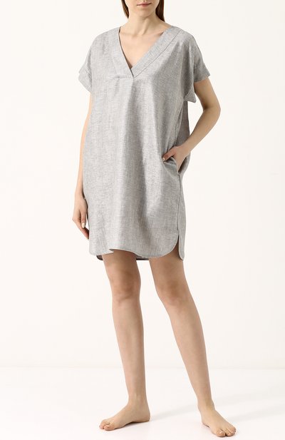 Сорочка из смеси хлопка и льна ZIMMERLI, арт. 5148-39001, фото 2