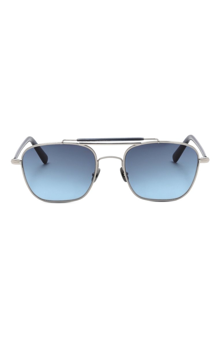 Солнцезащитные очки MOSCOT, арт. GAFILTA SUN SILVER/NAVY/DENIM BLUE, фото 1