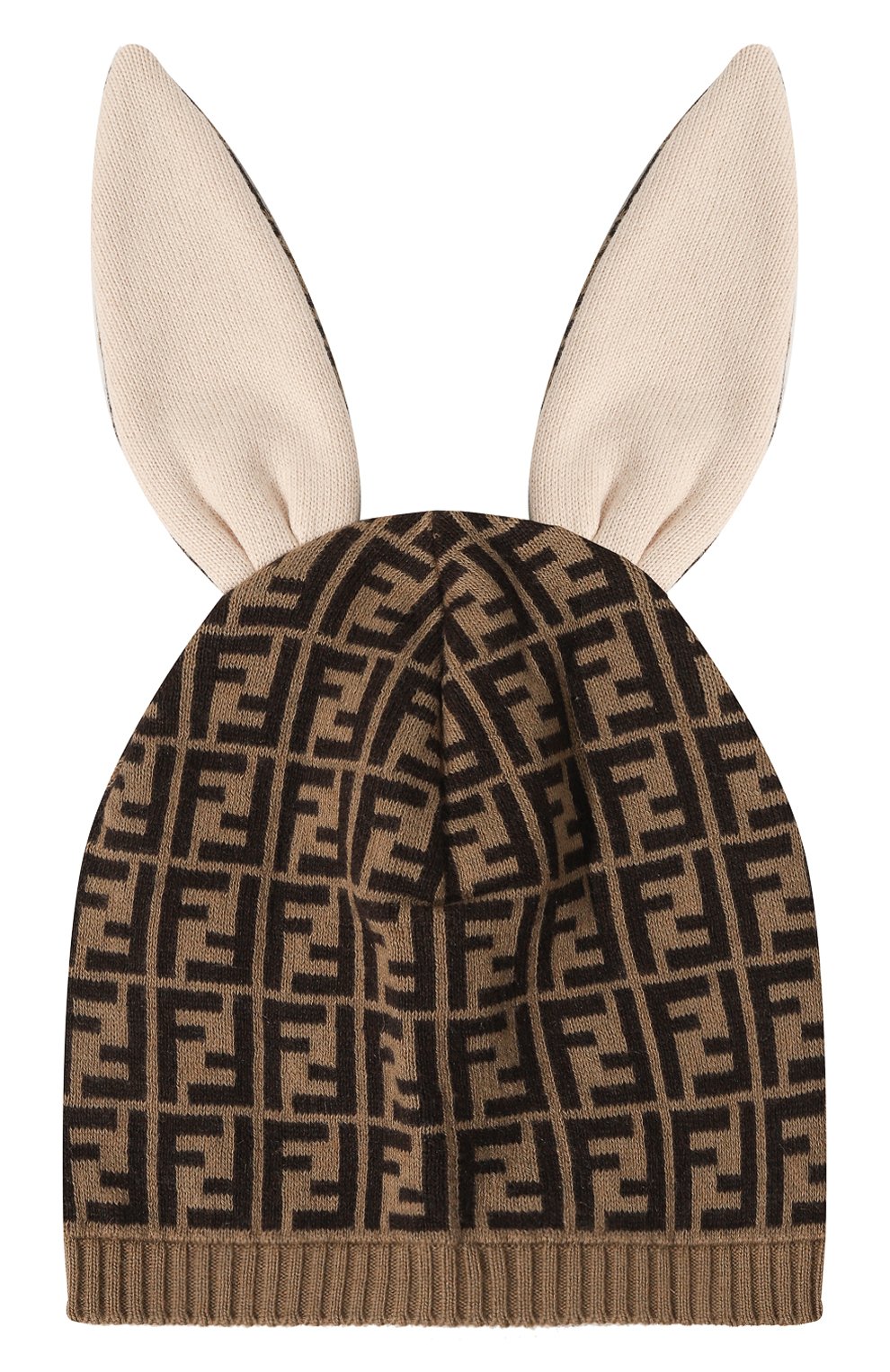 Шапка из хлопка и кашемира FENDI, арт. BUP025/A3TE, фото 1