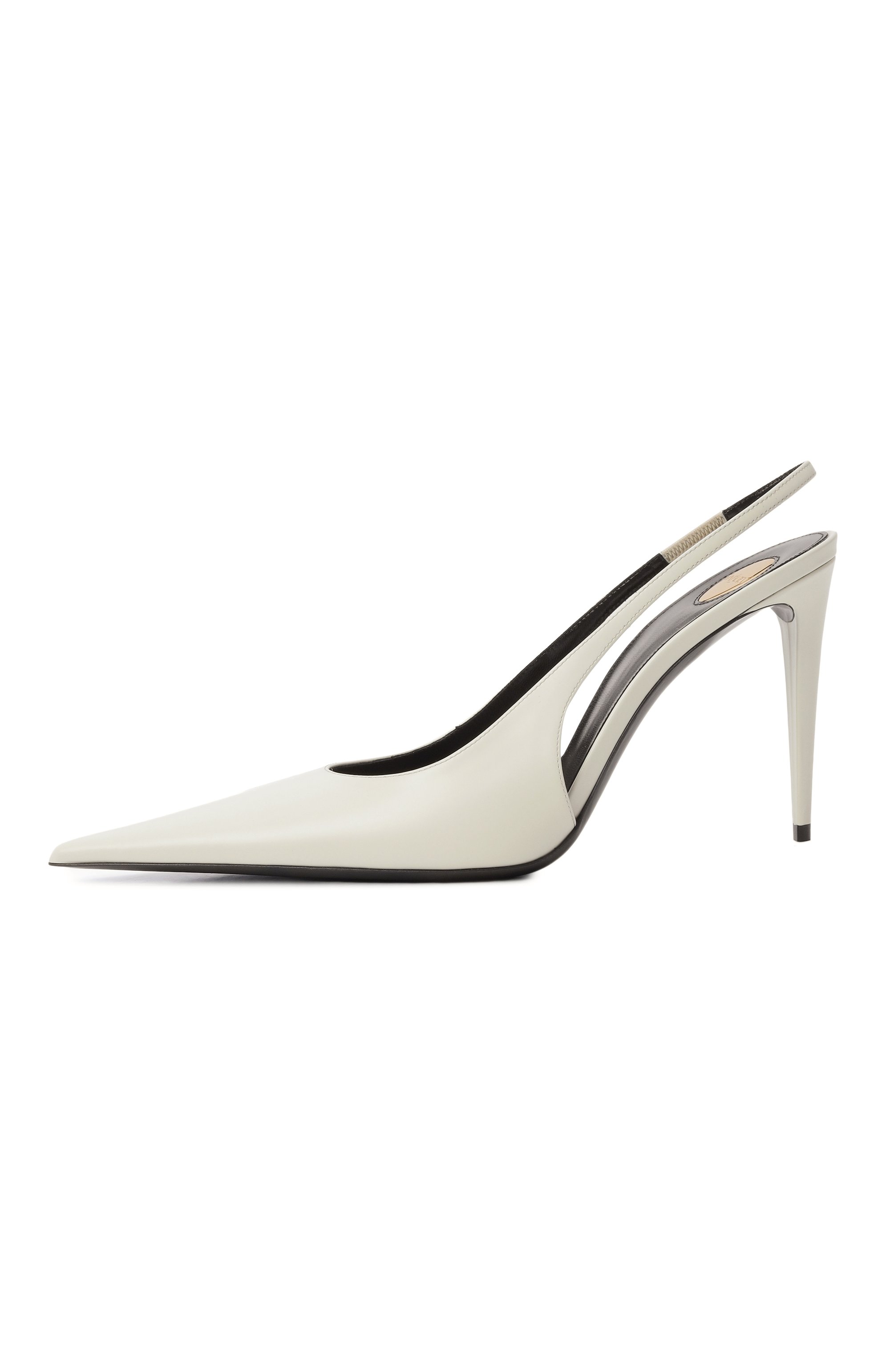 Кожаные туфли guermantes 95 SAINT LAURENT, арт. 870505/AAF29, фото 4