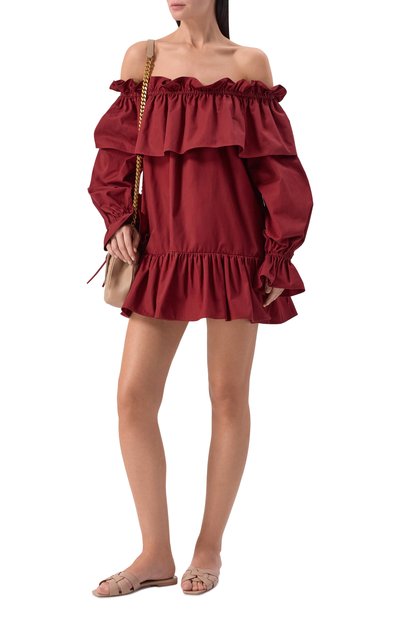 Кожаные шлепанцы tribute SAINT LAURENT, арт. 572761/AAAAH, фото 3