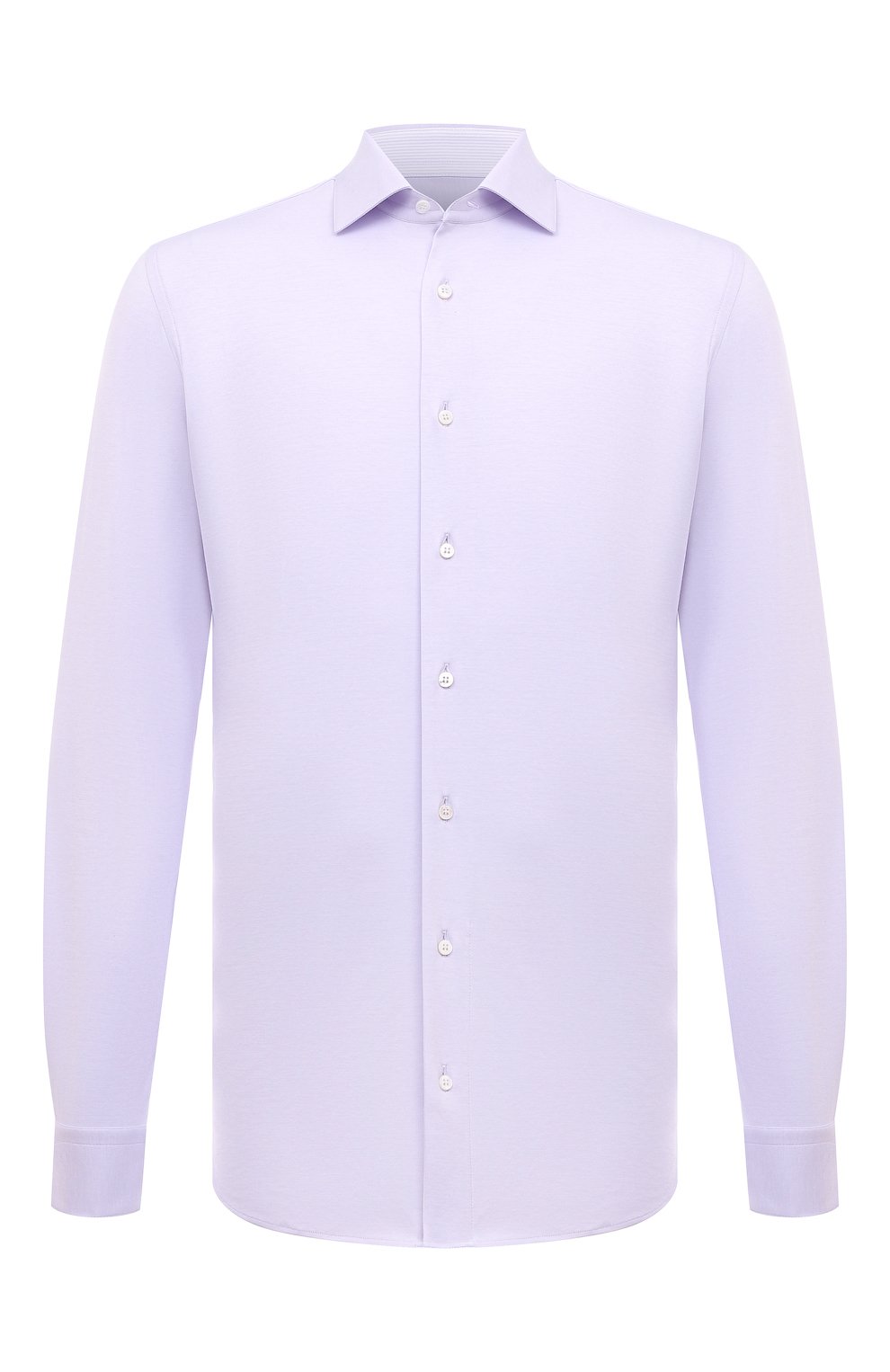 Рубашка ZILLI сиреневого цвета по цене 79150 руб., арт. CLAF01ZS00P51ZS410816, фото 1 Рубашка ZILLI, арт. CLAF01ZS00P51ZS410816, фото 1