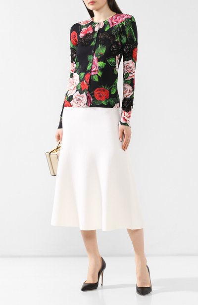 Кардиган из смеси шерсти и хлопка DOLCE & GABBANA, арт. FX359T/JAHEL, фото 2