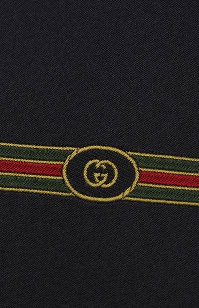 Шелковый галстук GUCCI синего цвета по цене 25920 руб., арт. 621511/4E009, фото 3 Шелковый галстук GUCCI, арт. 621511/4E009, фото 3