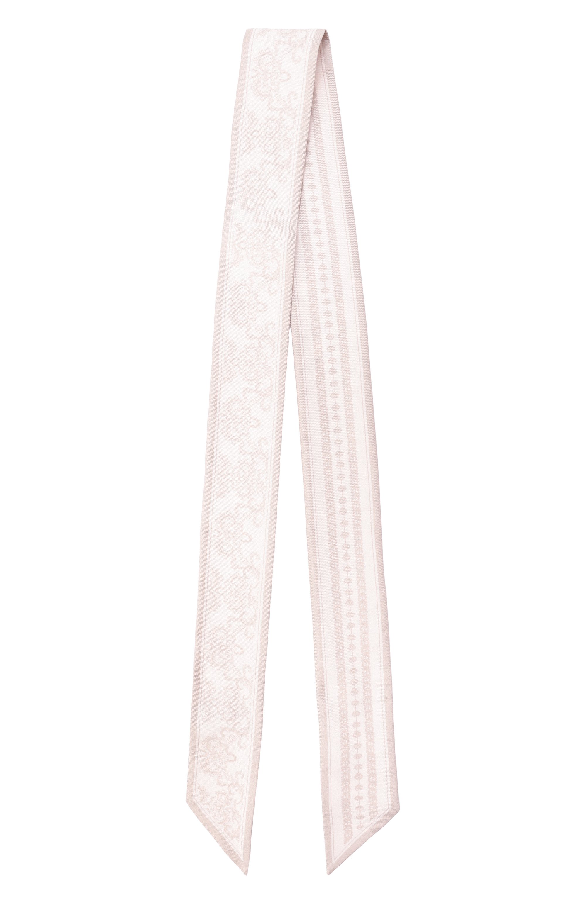 Шелковый шарф-твилли ELIE SAAB, арт. 710008540S25/SAND GAZZELLE, фото 4