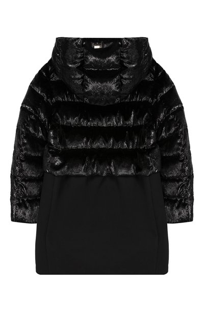 Пуховое пальто на молнии с капюшоном HERNO, арт. PI0064G/33600/4A-8A, фото 2