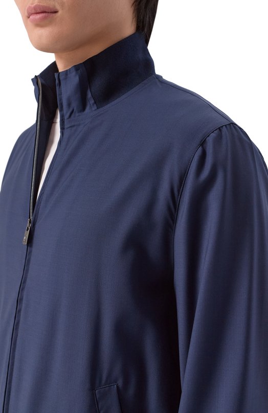 Шерстяная толстовка Capobianco 20M463.UN00. Синий  20M463.UN00. Фото 5