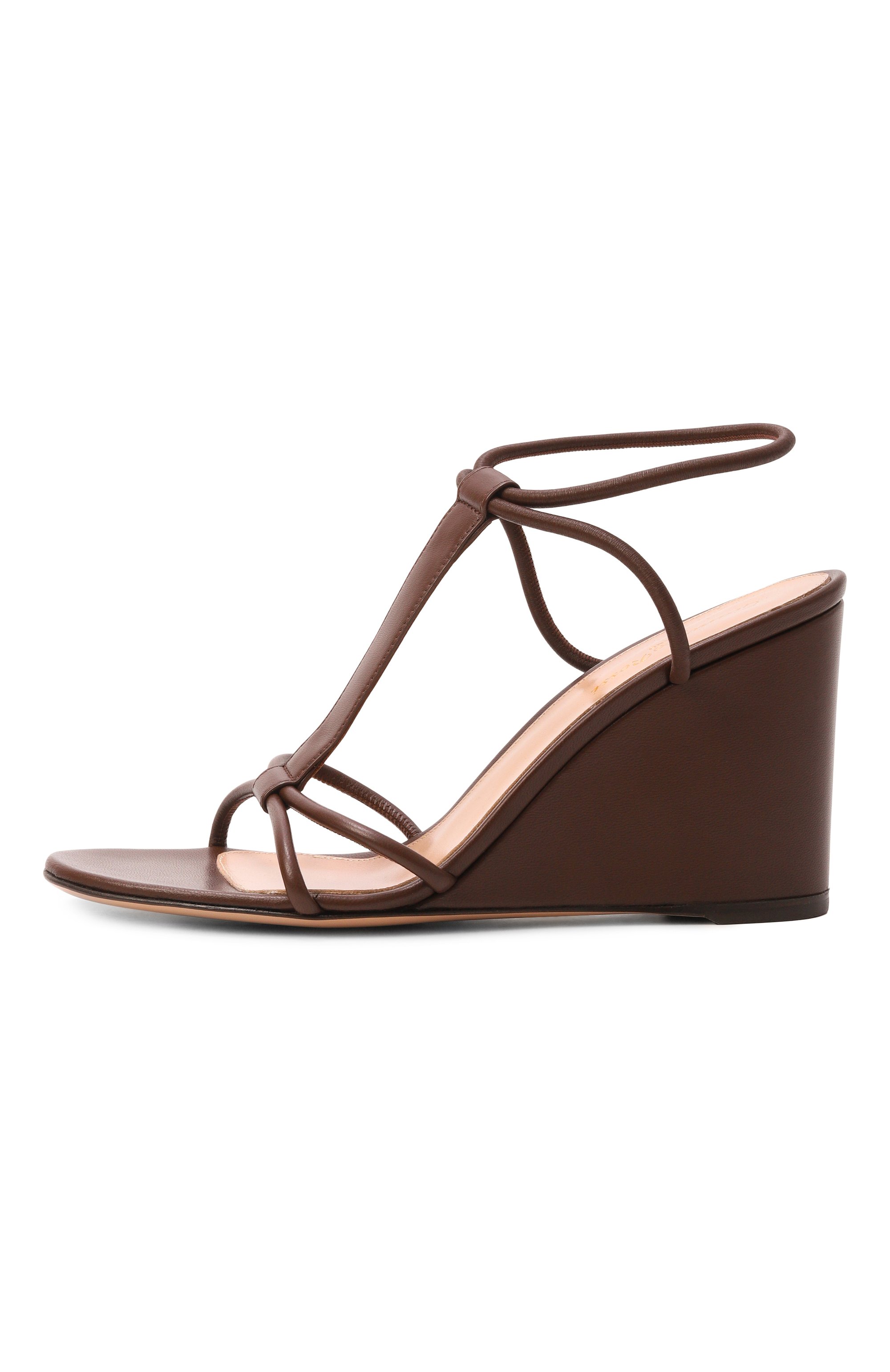 Кожаные босоножки lilo 85 GIANVITO ROSSI, арт. G32732.85RIC.NAPBR0W, фото 4