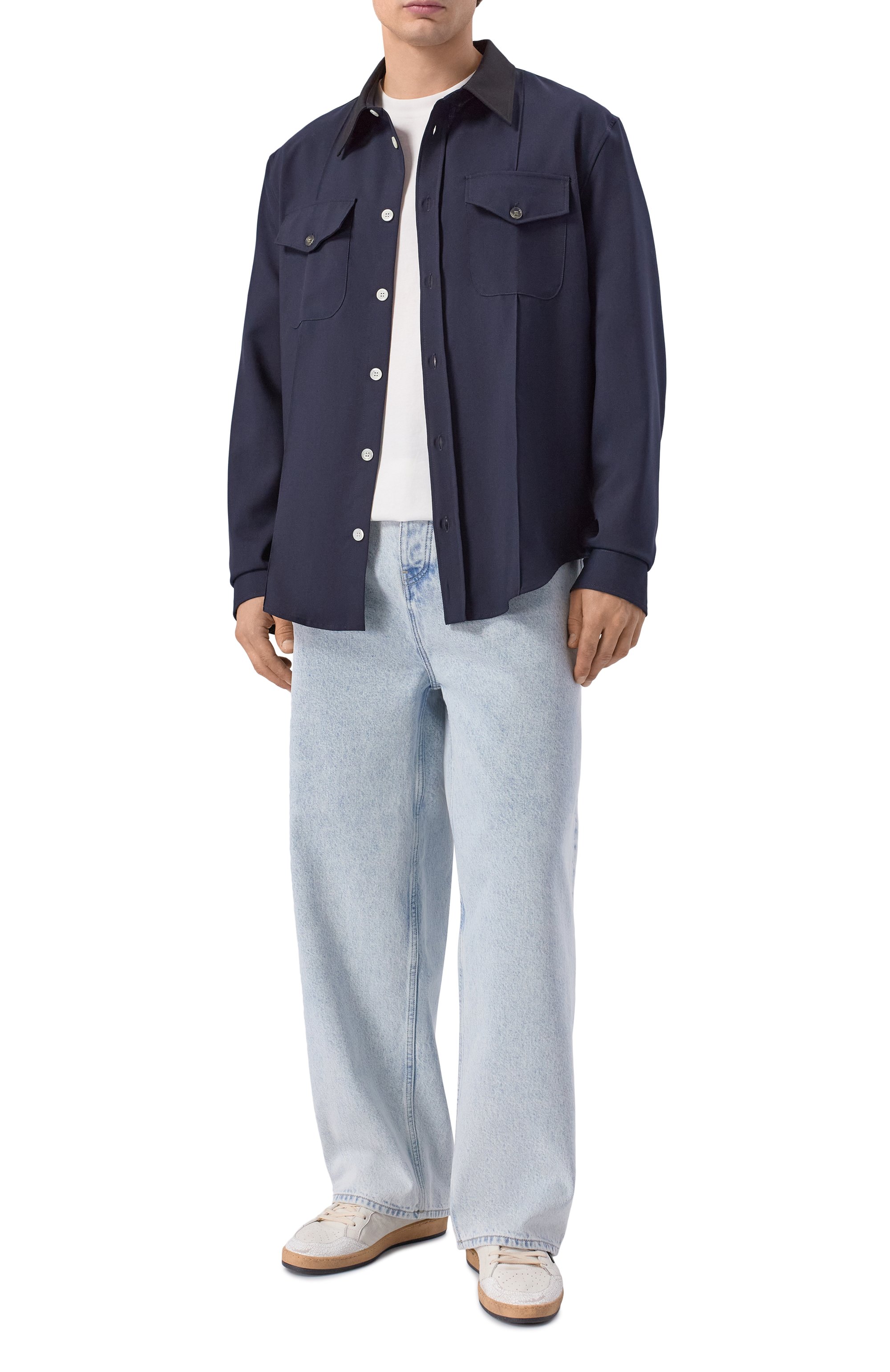 Шерстяная рубашка MARNI, арт. CUMU0368Q1/UTW839, фото 2