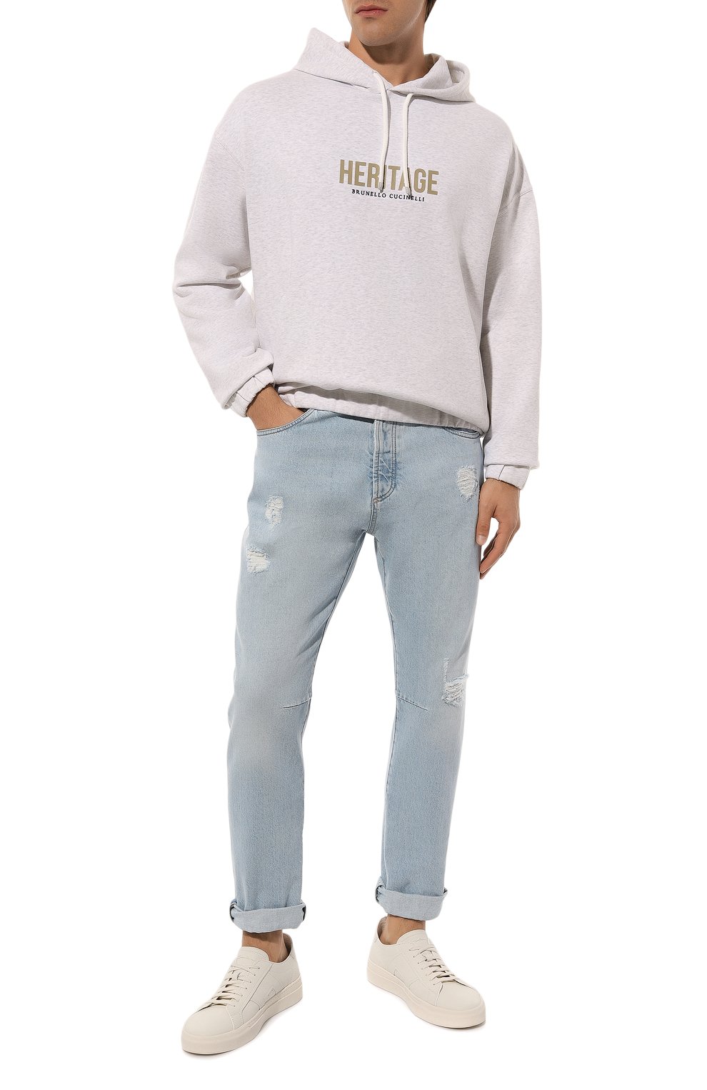 Джинсы leisure fit BRUNELLO CUCINELLI, арт. M241PB2348, фото 2