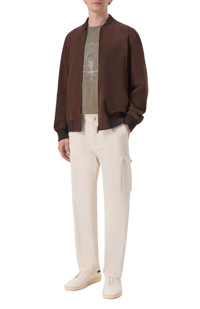 Хлопковая футболка BRUNELLO CUCINELLI, арт. M0B138521P, фото 2