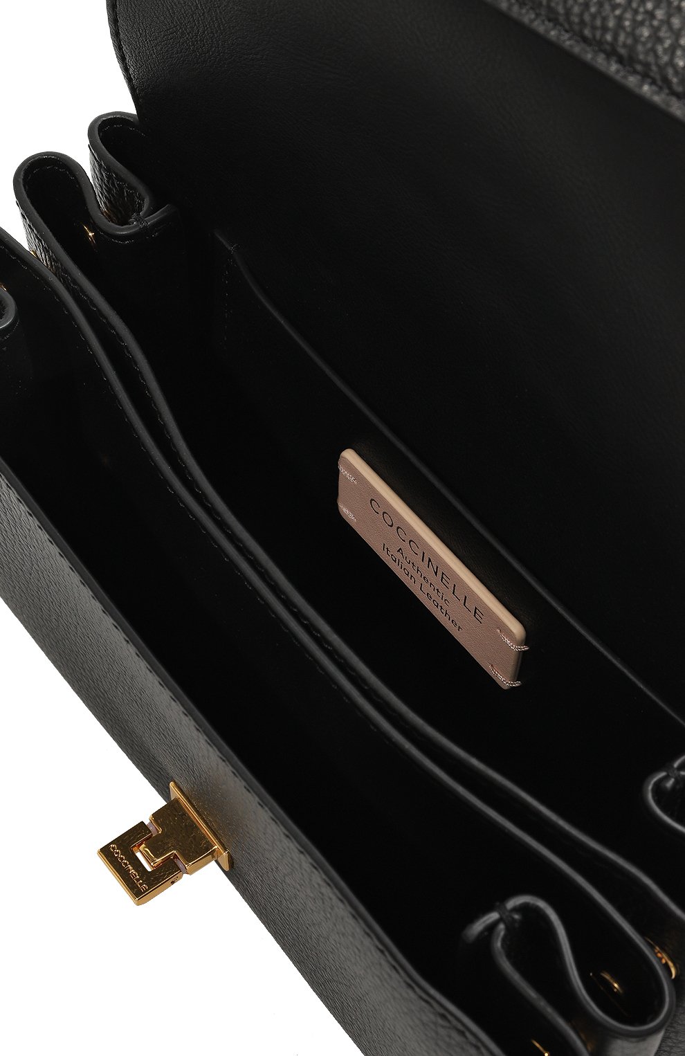 Сумка arlettis COCCINELLE черного цвета по цене 32450 руб., арт. E1MD5150301, фото 5 Сумка arlettis COCCINELLE, арт. E1MD5150301, фото 5