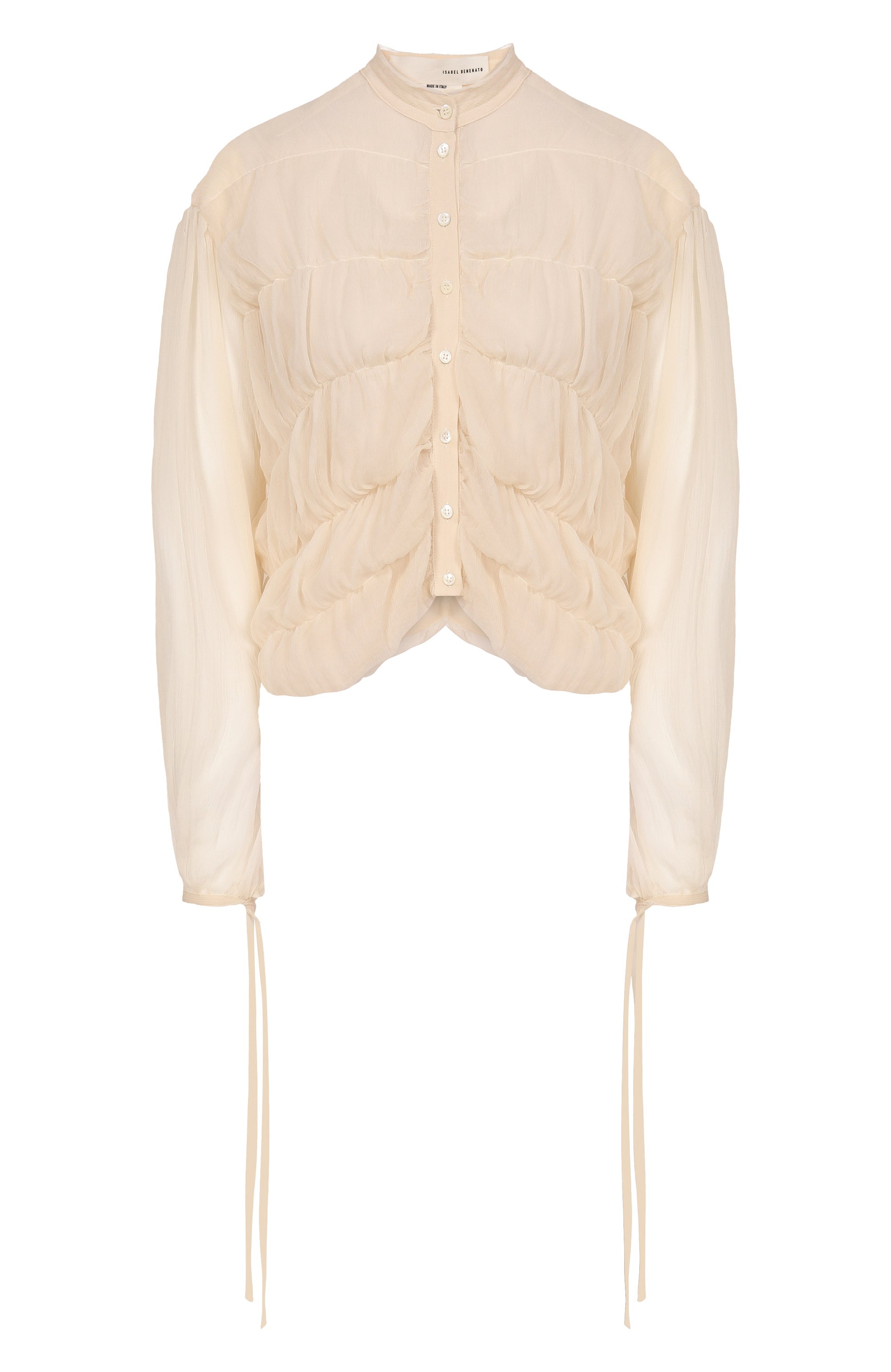 Шелковая блузка ISABEL BENENATO, арт. DW935S26, фото 1