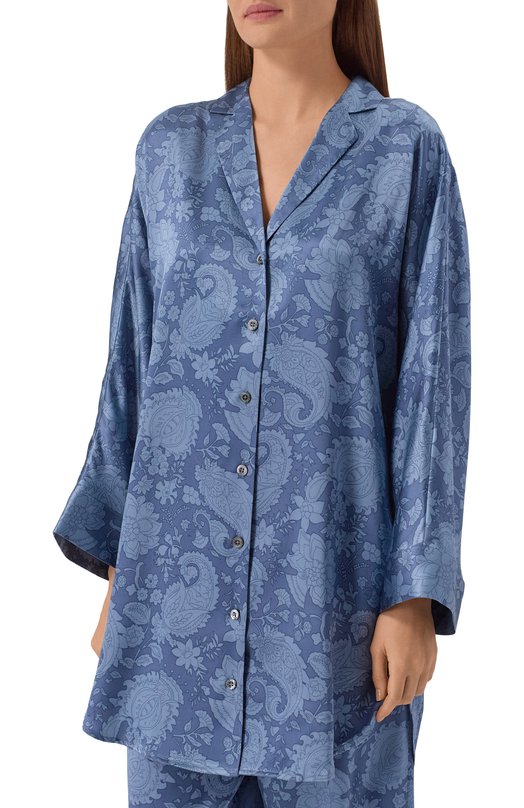 Шелковая блузка Zimmerli 6100-15003 Голубой  6100-15003 Фото 3