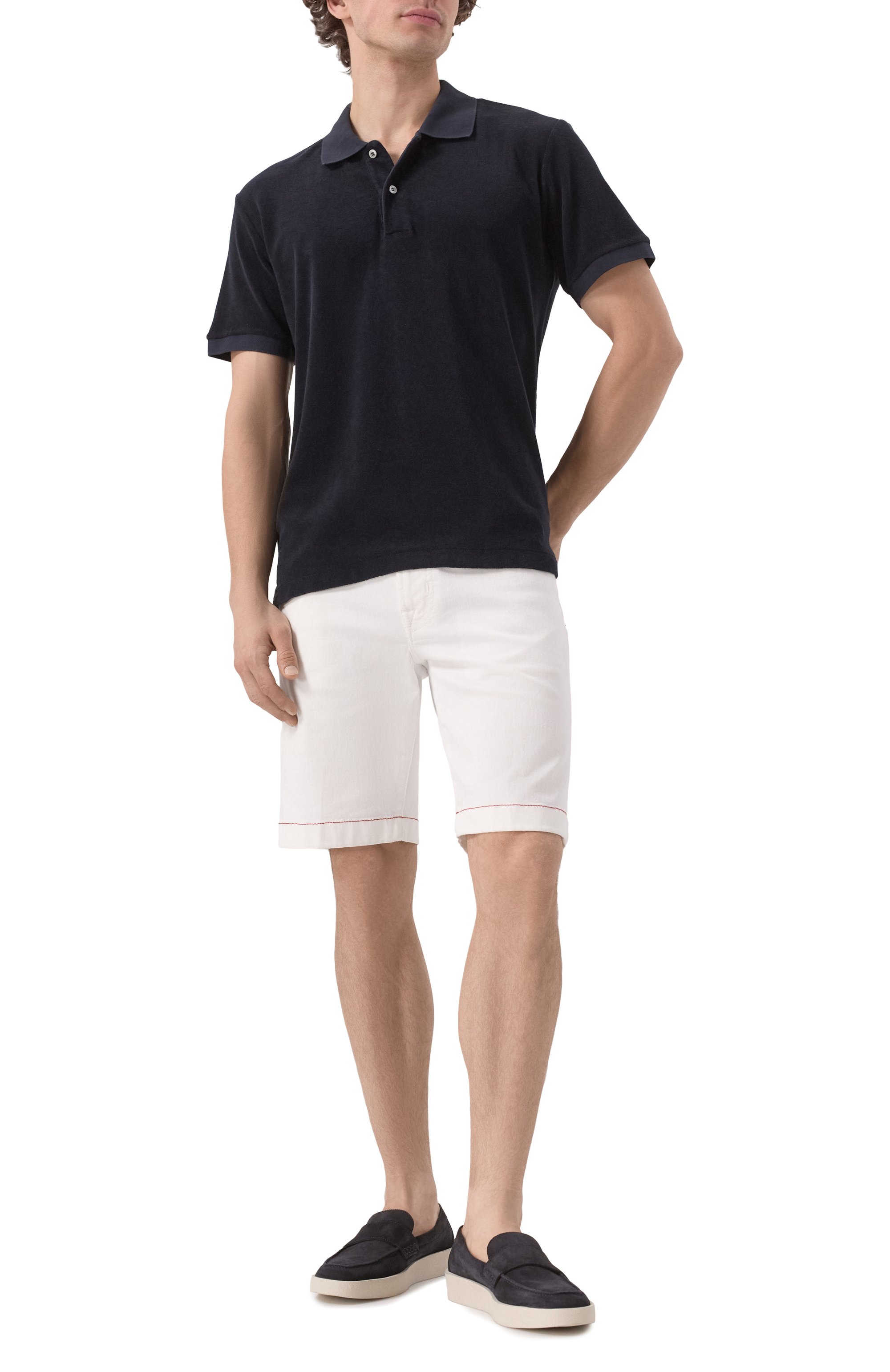 Джинсовые шорты nicolas JACOB COHEN, арт. 25E P/JUM_0M001 T02 S3848 L1, фото 2