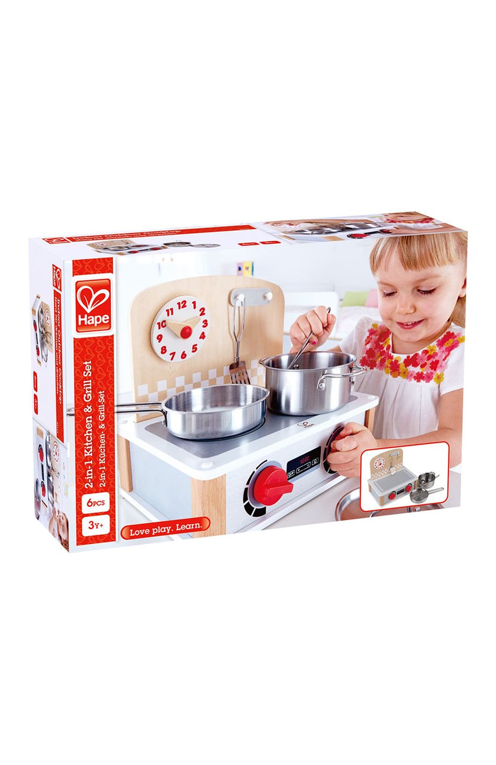 Игровой набор кухня 2 в 1 HAPE, арт. E3151_HP, фото 1