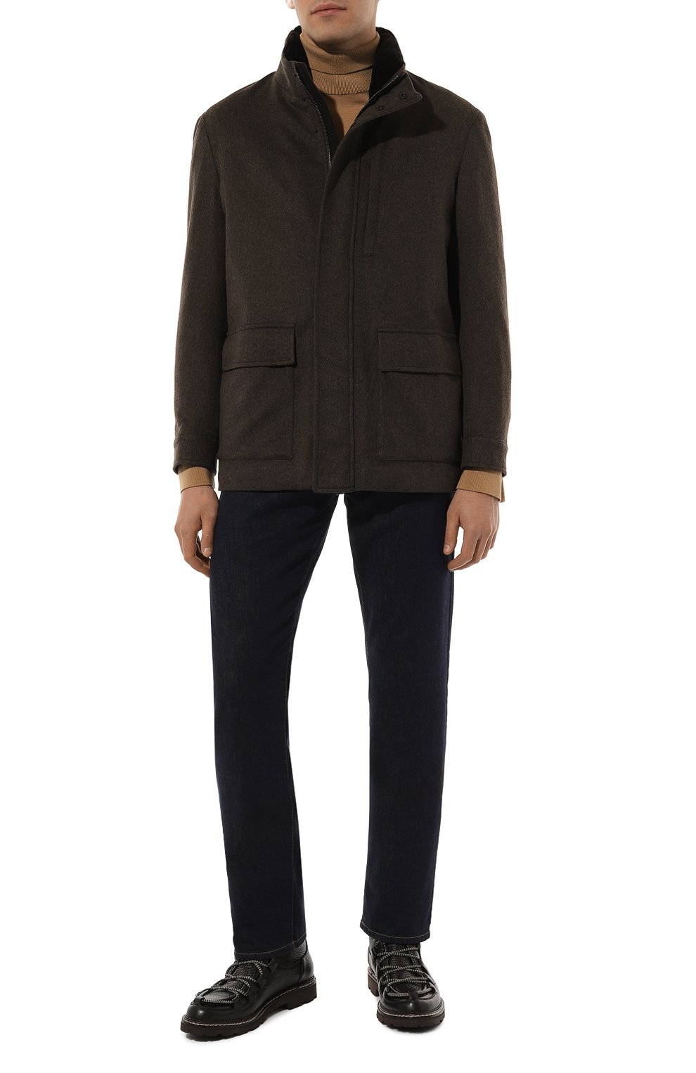 Кожаные ботинки DOUCAL'S, арт. DU3372BELVPF752T, фото 2