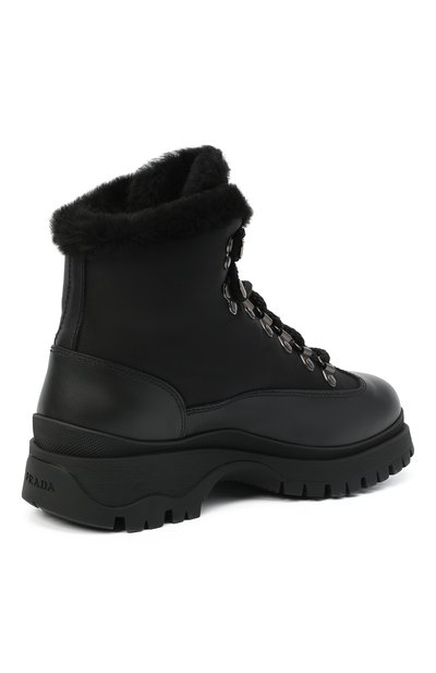 Комбинированные ботинки brixxen PRADA, арт. 1T495M-3LEL-F0002-ZF30, фото 3