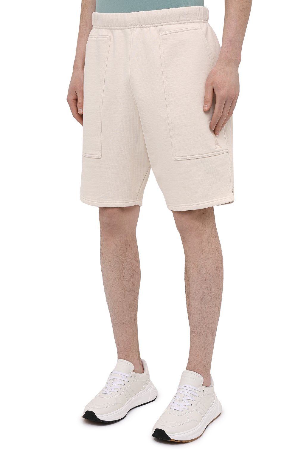 Хлопковые шорты AMI, арт. E21HJ328.747, фото 3