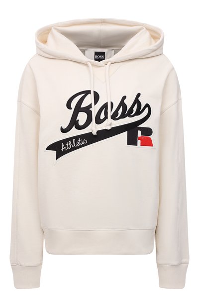 Женский хлопковое худи BOSS, арт. 50466067