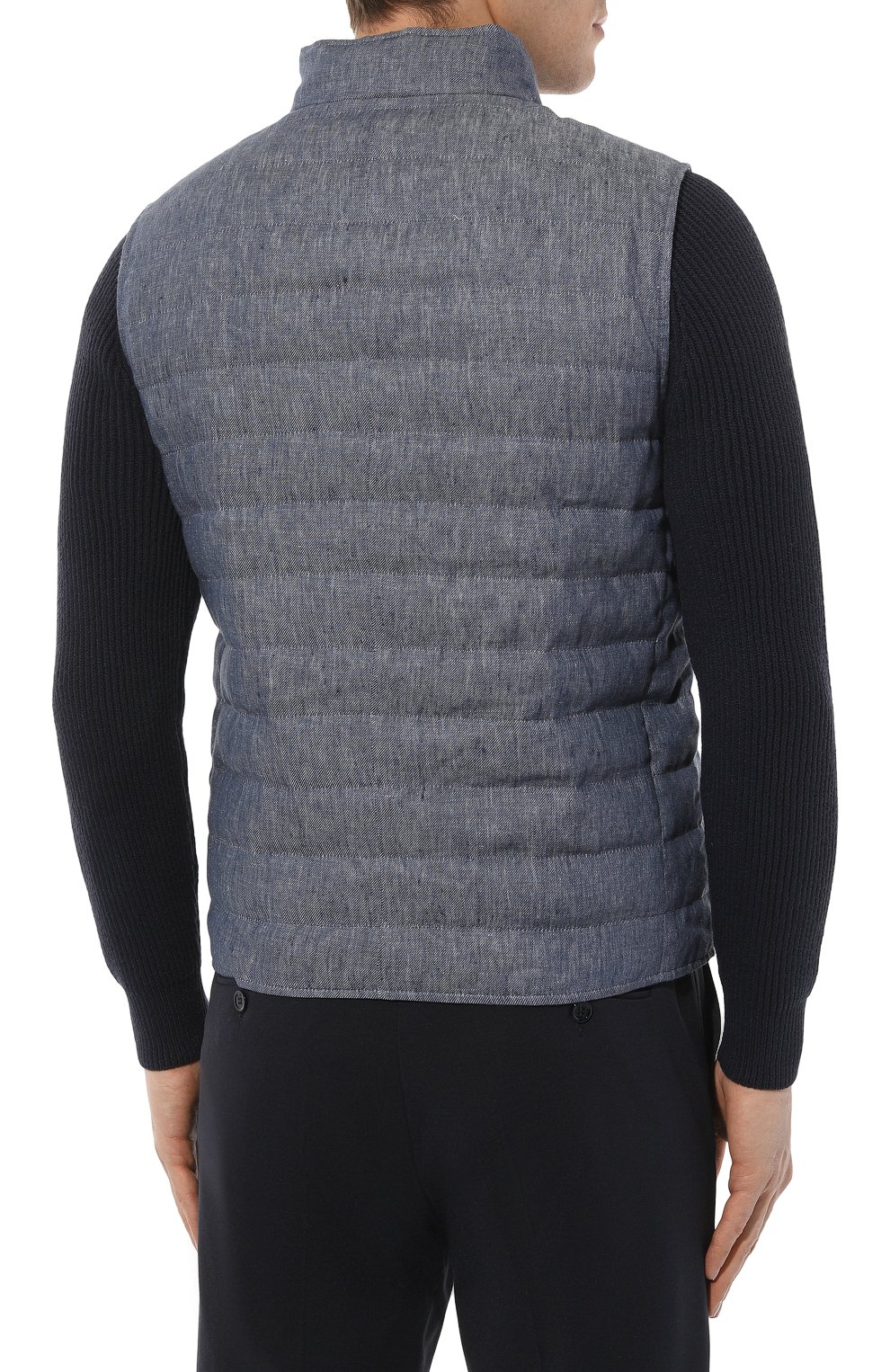 Пуховый жилет BRUNELLO CUCINELLI, арт. MS498B2309, фото 4