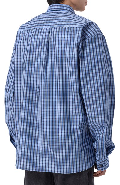 Хлопковая рубашка VETEMENTS, арт. ME76SH035N/26124 P0PLIN, фото 4