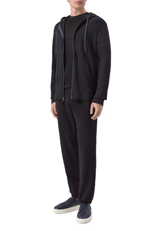 Хлопковая футболка Capobianco 20M660.MK00._001 Чёрный  20M660.MK00._001 Фото 2