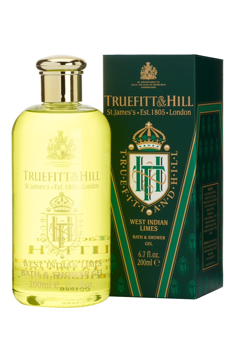 Гель для ванны и душа west indian limes (200ml) TRUEFITT AND HILL, арт. 28, фото 1