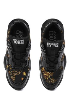 Комбинированные кроссовки VERSACE JEANS COUTURE, арт. 71VA3SU7-F0ND0 GRAVITY DIS. 11 PRINTED/ZS037, фото 1