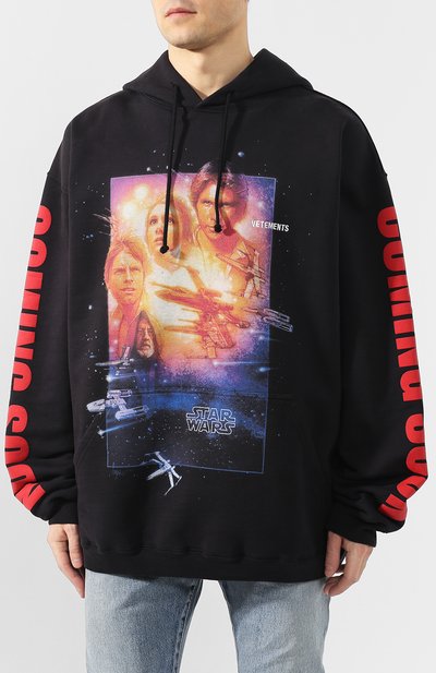Хлопковое худи star wars x vetements VETEMENTS, арт. USW21TR015 1601/M, фото 3