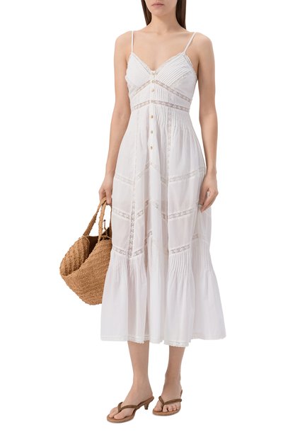 Хлопковое платье LOVE SHACK FANCY, арт. D2245-1987, фото 2