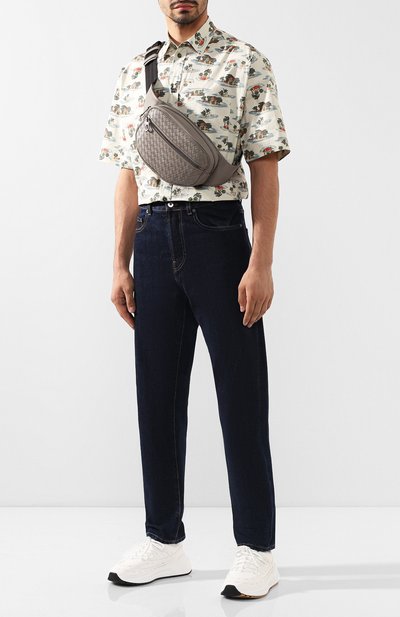 Кожаная поясная сумка  BOTTEGA VENETA, арт. 520452/V465X, фото 2