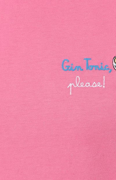 Хлопковая футболка MC2 SAINT BARTH розового цвета по цене 8380 руб., арт. EMILIE W/03242G, фото 5 Хлопковая футболка MC2 SAINT BARTH, арт. EMILIE W/03242G, фото 5