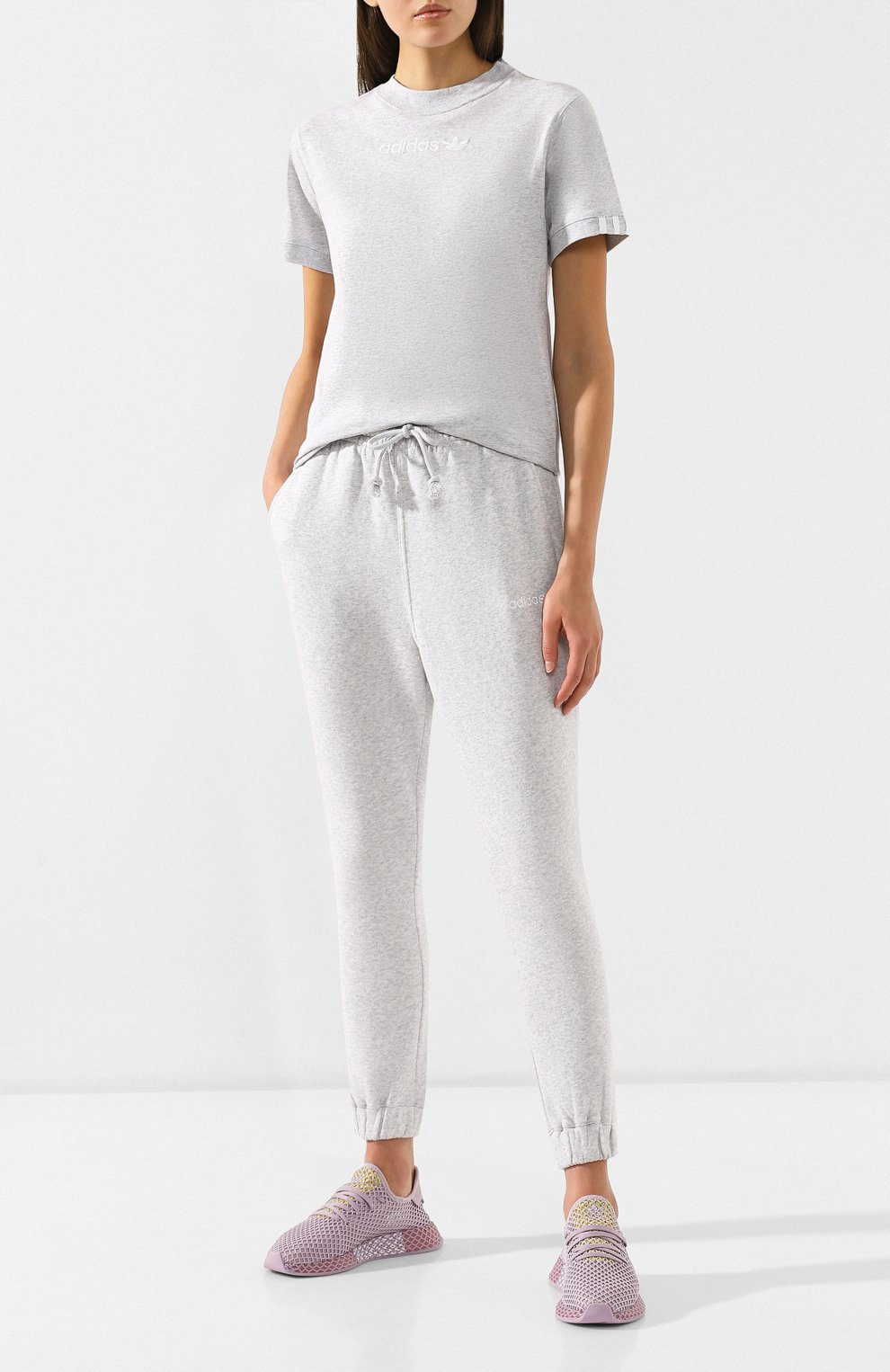 Текстильные кроссовки deerupt runner ADIDAS ORIGINALS, арт. CG6084, фото 2