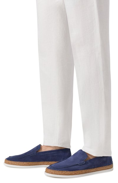 Замшевые лоферы ZILLI, арт. H0205AM1197VPAP01, фото 3