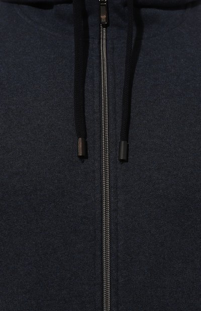 Толстовка из хлопка и кашемира CAPOBIANCO, арт. 17M404.FW00./60, фото 5