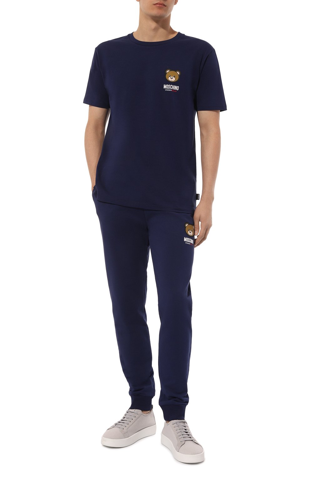Хлопковые джоггеры MOSCHINO, арт. A6890/4409, фото 2